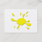 黄色いペンキSplodge 名刺 (裏面)