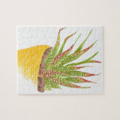 黄色いポットジグソーパズルで多汁 ジグソーパズル (横)