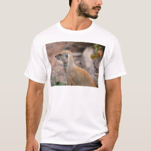 黄色いマングースの写真 Tシャツ
