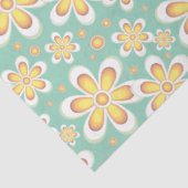 黄色いモチーフの花ティッシュペーパー 薄葉紙 (詳細)