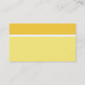 黄色いモノグラム 名刺 (裏面)
