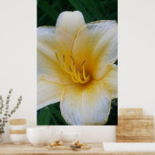 黄色いユリ ポスター (キッチン)