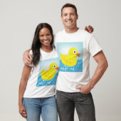 黄色いラバーダック メンズTシャツ Tシャツ (ユニセックス)