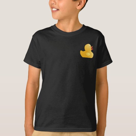 黄色いラバーダック Tシャツ (正面)