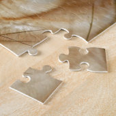 黄色いラブラドル・レトリーバー犬 ジグソーパズル (側面)