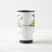 黄色いラブラドールおよびストッキング トラベルマグ (中央)