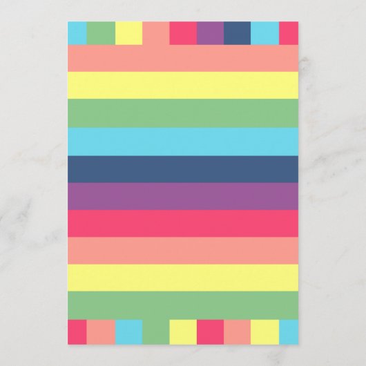 黄色いラブラドールの小走りに走る記念カード プログラム (裏面)