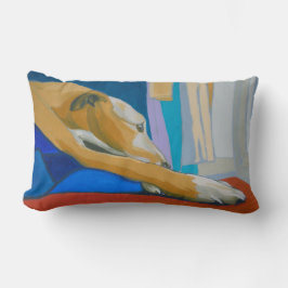 黄色いラーチャーのクッション ランバークッション