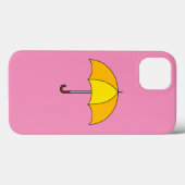 黄色い傘 Case-Mate iPhoneケース (裏面 (横))