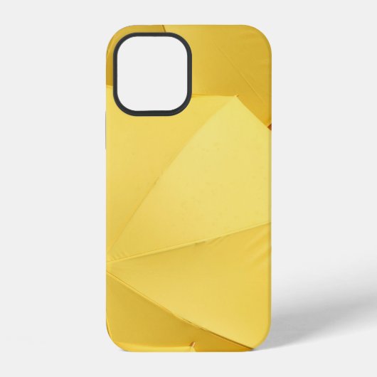 黄色い傘 iPhoneケース (裏面)