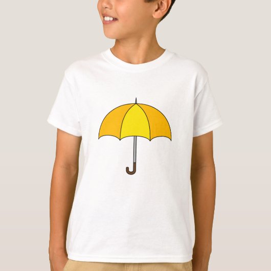 黄色い傘 Tシャツ (正面)