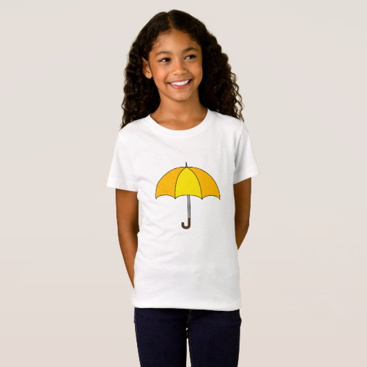 黄色い傘 Tシャツ (正面フル)