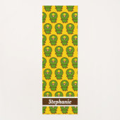 黄色い冠を付けたアマゾン ヨガマット (正面)