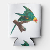 黄色い冠を持つオウム 缶クーラー (正面)