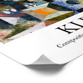 黄色い半月とYの合成 ポスター (角)