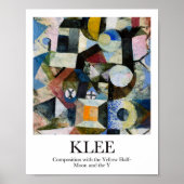 黄色い半月とYの合成 ポスター (正面)