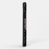 黄色い口ひげとヒョウ柄 Case-Mate iPhoneケース (裏面/右)