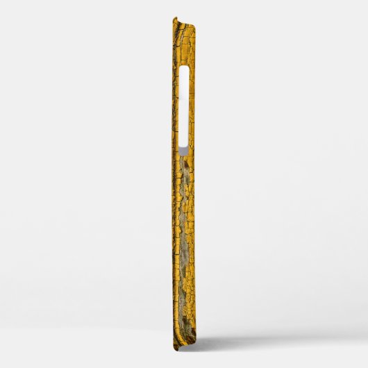 黄色い古いドアや違うフェ絵を描ンス(NAT) Case-Mate iPhoneケース (裏面 / 左)