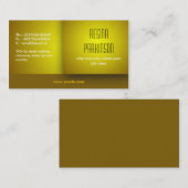 黄色い名刺 名刺 (正面/裏面)