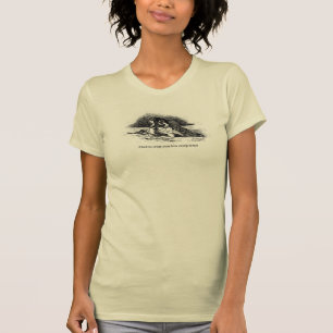 黄色い壁紙のTシャツ Tシャツ