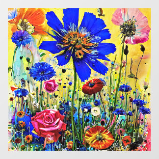 黄色い夏の花 ウィンドウサイン