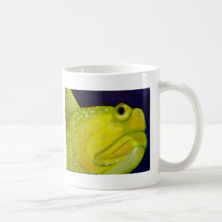 黄色い夜警のハゼの魚 コーヒーマグカップ