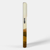 黄色い大地に浮かぶ黄色い月、ムーンチャイルド Case-Mate iPhoneケース (裏面 / 右)