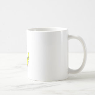 黄色い太った猫 コーヒーマグカップ