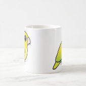 黄色い太平洋のParrotlet コーヒーマグカップ (中央)