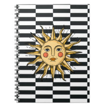 黄色い太陽と顔