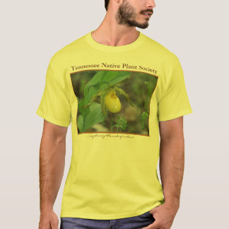 黄色い女性のスリッパのTシャツ Tシャツ