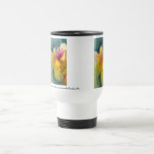 黄色い妖精のアイリスによって絶縁されるタンブラー トラベルマグ (中央)