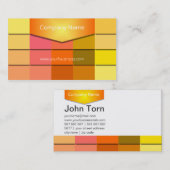 黄色い宝石 名刺 (正面/裏面)