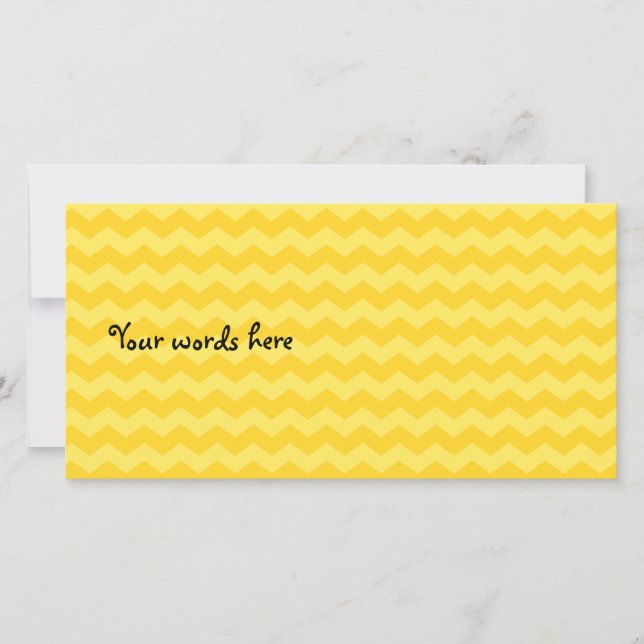 黄色い山形 (正面)