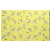 黄色い布の傘 ファブリック (ファットクウォーター)