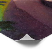 黄色い帽子ピン留め ポスター (角)