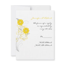 黄色い応答カードでロマンス発芽