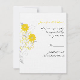 黄色い応答カードでロマンス発芽 出欠カード