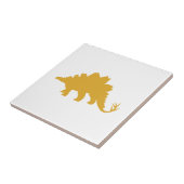 黄色い恐竜 タイル (側面)