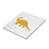 黄色い恐竜 タイル (側面)