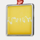 黄色い旅行 メタルオーナメント (左)