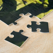 黄色い日本のイチョウの木の旅行プリント ジグソーパズル (側面)