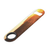 黄色い日没のかぼちゃ畑  スピード栓抜き (正面アングル)