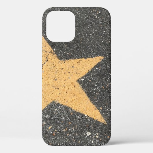 黄色い星印の舗装 Case-Mate iPhoneケース (裏面)