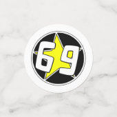 黄色い星69 コンフェッティ (スモール正面)