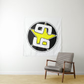 黄色い星69 タペストリー (インサイチュ(横))