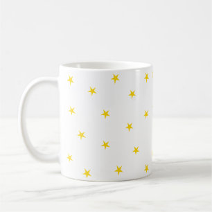 黄色い星 コーヒーマグカップ