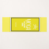 黄色い星 ヨガマット (正面(横))