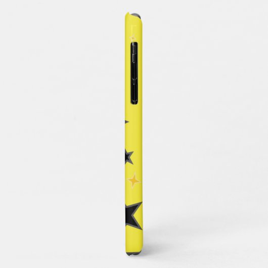 黄色い星 Case-Mate iPhoneケース (裏面/左)