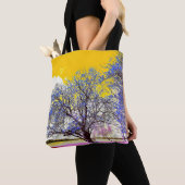 黄色い春のトート トートバッグ (クローズアップ)
